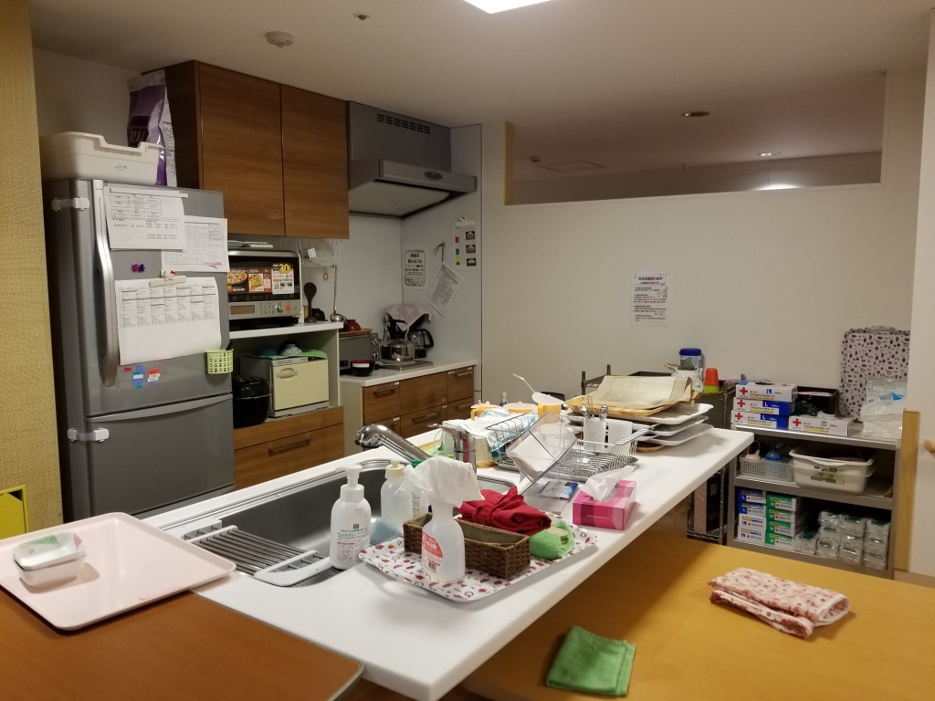 6.日本紅十字會綜合福祉中心的開放式廚房