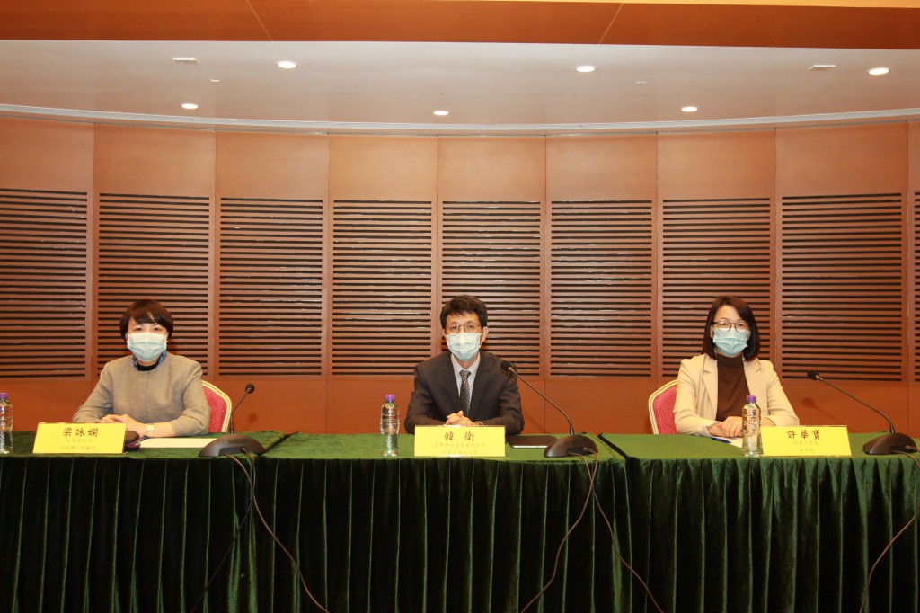 復康事務委員會代主席、社會工作局韓衛局長主持會議